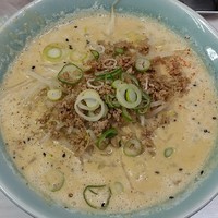 「NHK放映 アーモンドミルク・マイルドみそラーメン 750円」@千代田しらかばラーメンの写真