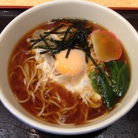 「月見（￥310）」@小諸そば 新南口店の写真