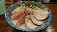 「塩白鶏湯そば」@麺や 而今 大東本店の写真