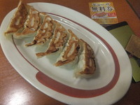 「ギョーザ216円(クーポンで無料)＆塩ラーメン421円」@幸楽苑 日本橋桜通店の写真