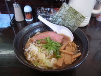 「鶏濃麺 醤油 730円」@濃麺 海月の写真