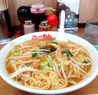 「生碼麺(734円）」@らーめん まるともの写真