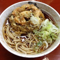 「あさりかき揚げそば（￥410）」@二葉の写真