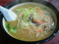 「にんにくみそラーメン 750円」@大番の写真