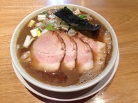 「煮干蕎麦（並）＋肉増し、780円＋200円」@つじ田 奥の院の写真