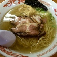 「塩らーめん ￥650」@地鶏らーめん花道の写真
