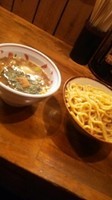 「濃厚つけ麺(中)(あつもり)＋味玉」@基玄の写真