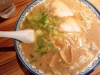 「ワンタンメン」@元祖赤のれん 節ちゃんラーメン 天神本店の写真