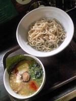 「ヤスオのつけ麺（太麺・２５０ｇ）８５０円」@ラーメン ヤスオの写真
