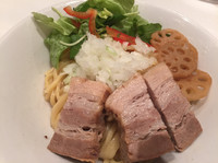 「牛油そば¥700+ビール¥400✖️2」@麺や 彩～iro～の写真