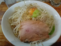 「まぜそば塩（大盛）」@麺処 MAZERUの写真