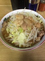 「豚  野菜少なめ  アブラ」@ラーメン二郎 栃木街道店の写真