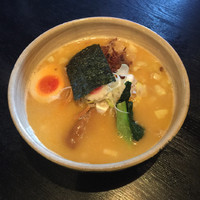 「濃厚鶏白湯そば」@中華そば 花菱の写真