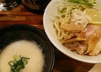 「[190食限定]ホタテつけ麺～釜揚げ仕立て～　950円」@鮮魚らーめん 五ノ神水産の写真