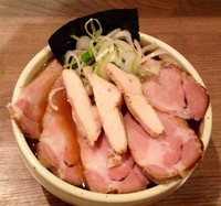 「チャーシュー麺　1100円　麺大盛りサービス」@麺屋 江武里の写真