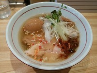 「地球の塩そば特製1000円麺固め」@地球の中華そばの写真