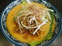「白胡麻担々麺 ￥800」@つけめん 蜩の写真