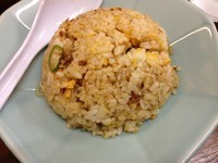 「半チャーハンラーメンセット（博多ラーメン＋半チャーハン）」@博多ラーメン 長浜や 日暮里店の写真