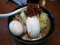 「黒狼_野菜・ニンニク・タレ増し」@New old style ゆいが 三郷店の写真