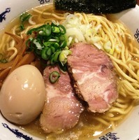 「中華そば（塩；大盛り300g）」@中華そば 飯村製作所の写真