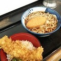 イカ天丼セット(570円)