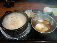「期間限定麺 あぐー豚のスンドゥブラーメン」@ラーメン我道 沖縄店の写真