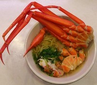 「かにラーメン：380円」@はま寿司 蒲田駅東区役所前本通店の写真