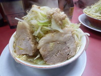 「ラーメン　野菜マシ　アブラ　ニンニク　650円」@ラーメン二郎 大宮店の写真