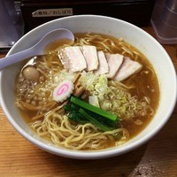 「中華そば（大） ￥８８０」@銀座 朧月の写真