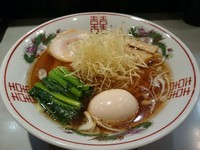 「【限定】佐野生姜ラーメン750円＋味玉(サービス)」@中華蕎麦 瑞山（ZUIZAN）の写真