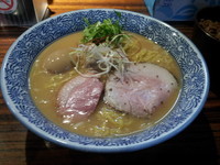 「鶏とろみそば」@麺や 而今 大東本店の写真