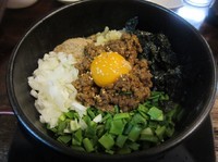 「土日限定　台湾まぜそば（８５０円）」@麺処まるわの写真