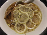 「レモンメン（800円）」@満州里菜館の写真