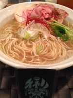 「金目鯛一夜干し蕎麦 900円」@灰汁中華 丿貫の写真