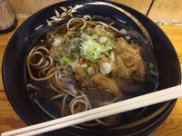 「かき揚げそば【340円】」@そばのスエヒロ 八丁堀店の写真