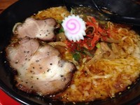 「花子老麺 麺大盛 ¥830」@麺屋 満福花子の写真
