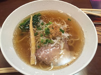 「干し海老油塩らーめん（ハーフ）630円」@味香房 海居人の写真