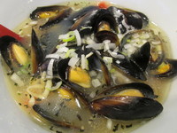 「ムール貝の塩ラーメン（年末年始限定）　「950円」」@麺屋 紅の写真