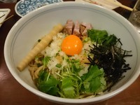 「干し海老油そば(追い飯付)780円」@味香房 海居人の写真