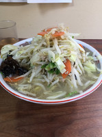 「野菜大盛タンメン 大盛」@丹行味素 北新横浜本店の写真