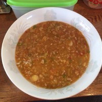 「タンタン麺（並）100％、ライス付き」@光華炎の写真