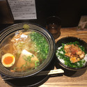 幻の塩豚ラーメン＆肉ネギ丼