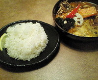 「たっぷり7種きのこ 970円」@スープカレーGARAKU 八王子店の写真