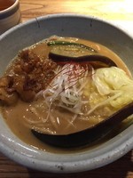 「もつそば」@和醸良麺 すがりの写真