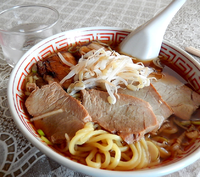 「チャーシュー麺(650円）」@中華 でぶそばの写真
