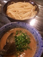 「【限定】鶏と帆立の濃厚つけ麺＋大盛り」@二代目 狼煙 ～心～の写真