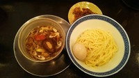 「つけ麺＋きざみチャーシュー＋半熟玉子」@東京らあめんタワー 芝大門本店の写真