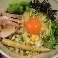 「【限定麺】干し海老油そば」@味香房 海居人の写真