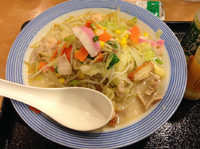 「野菜たっぷりちゃんぽん （634円、クーポン利用）」@長崎ちゃんぽん リンガーハット 品川シーサイドフォレスト店の写真