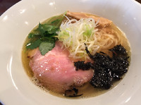 「【限定】塩煮干しそば800円」@麺や 虎徹の写真